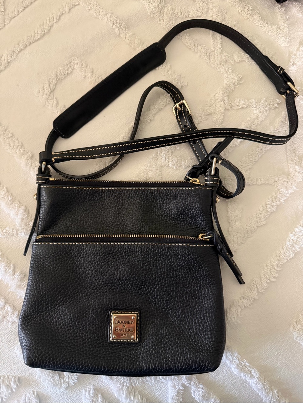 Leather crossbody